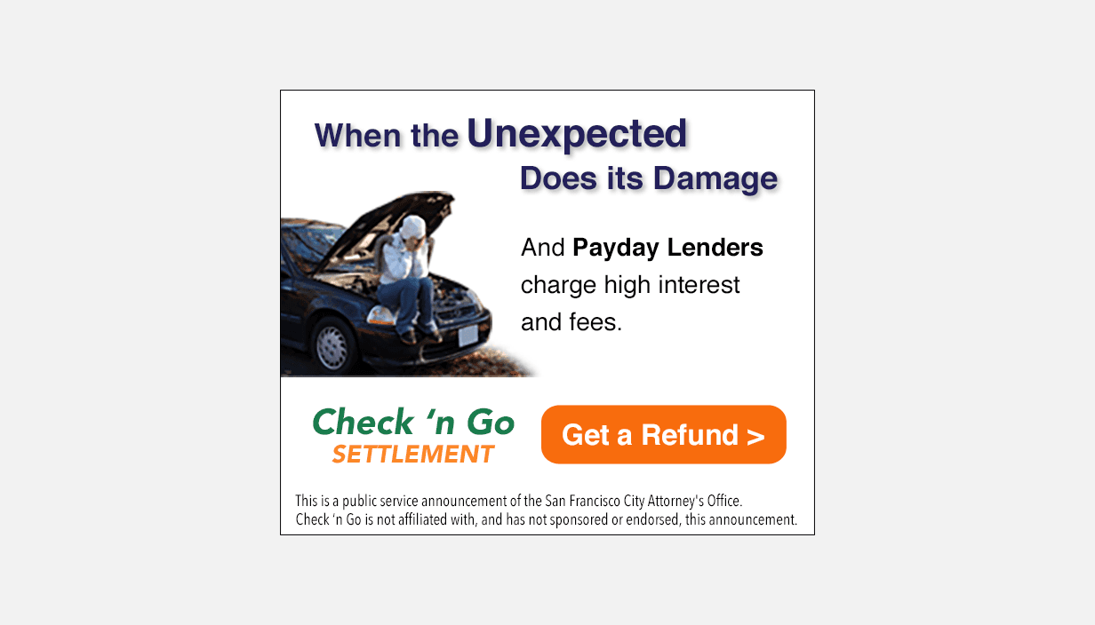 When the unexpected does it damage. And Payday lenders charge high interest and fees.