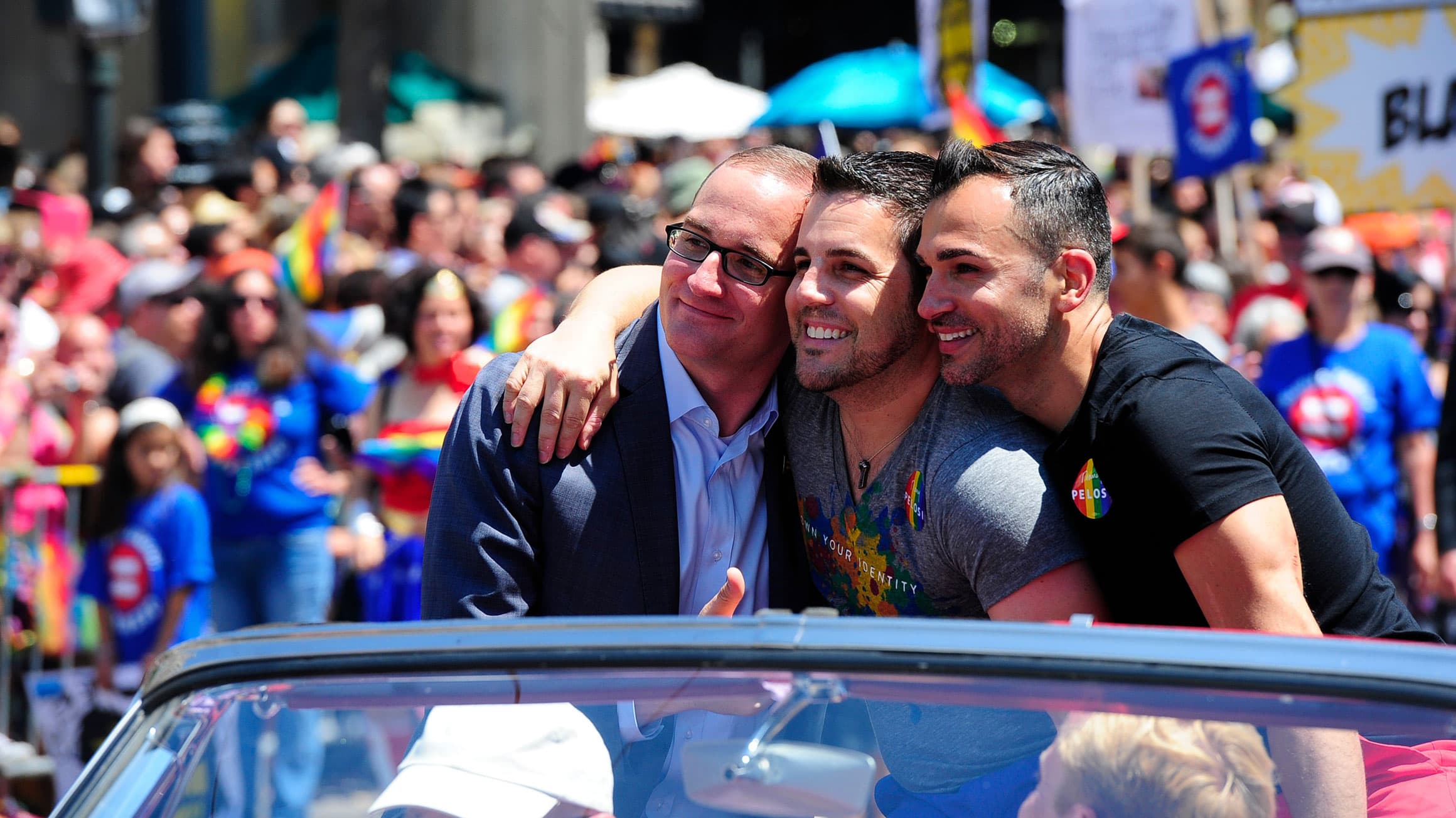 Chad Griffin, Paul Katami and Jeffrey Zarrillo